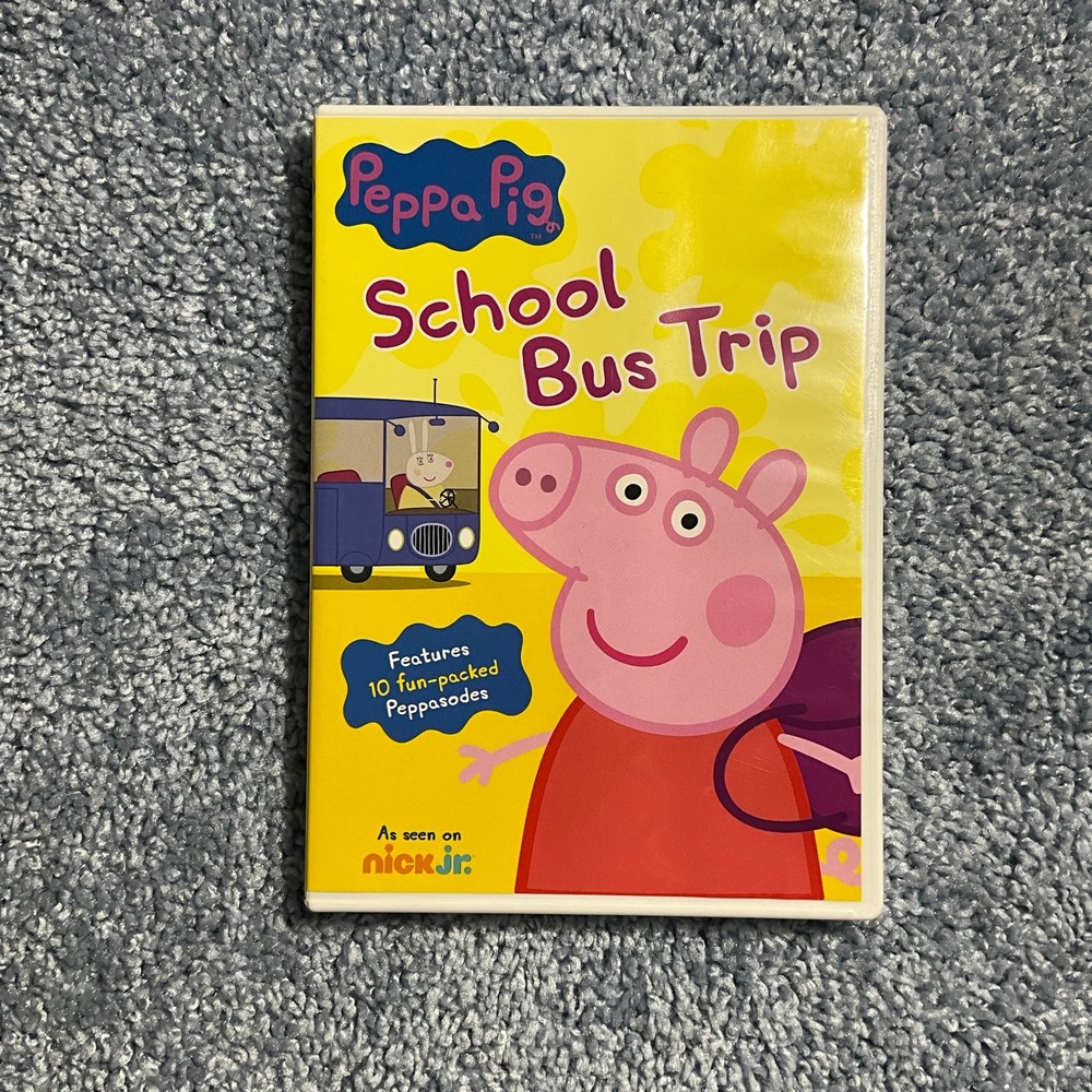 Peppa Pig School Bus Trip DVD